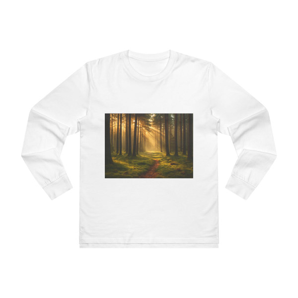 Whispering Pine Forest - Men’s Base Longsleeve Tee 