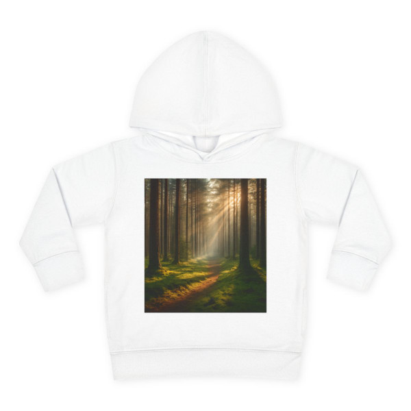 Whispering Pine Forest - Toddler Pullover Fleece Hoodie