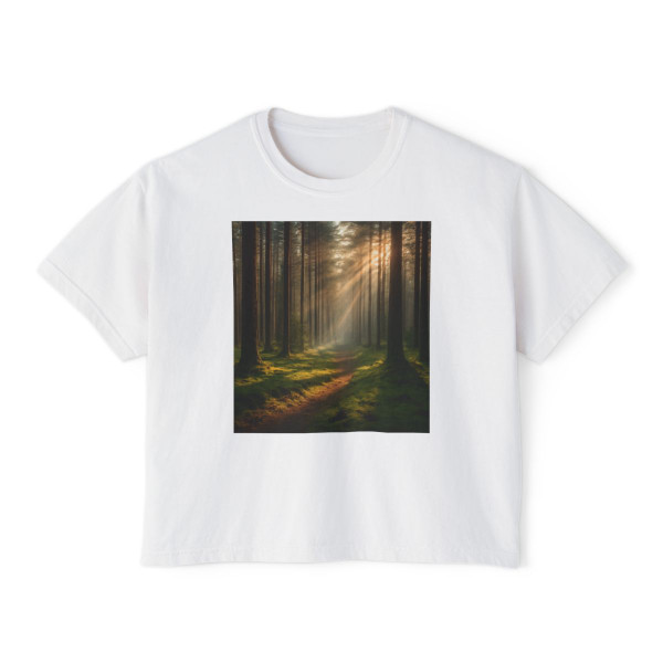 Whispering Pine Forest - Women's Boxy Tee