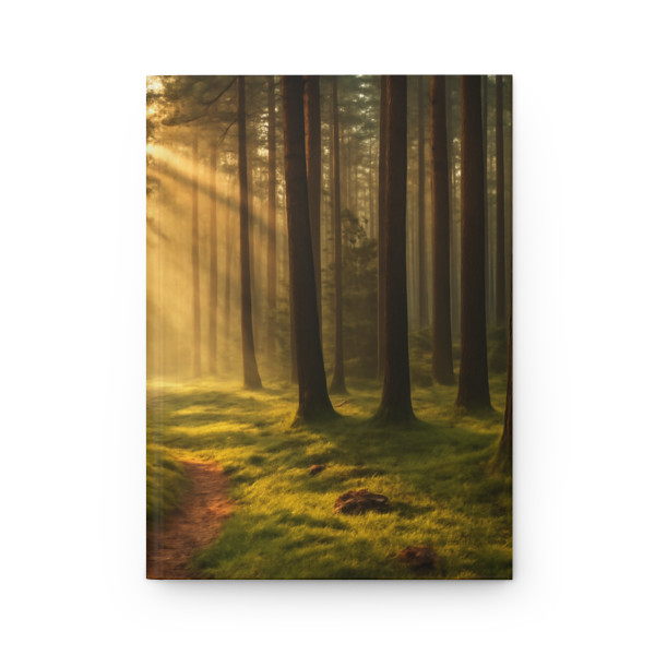 Whispering Pine Forest - Hardcover Journal Matte