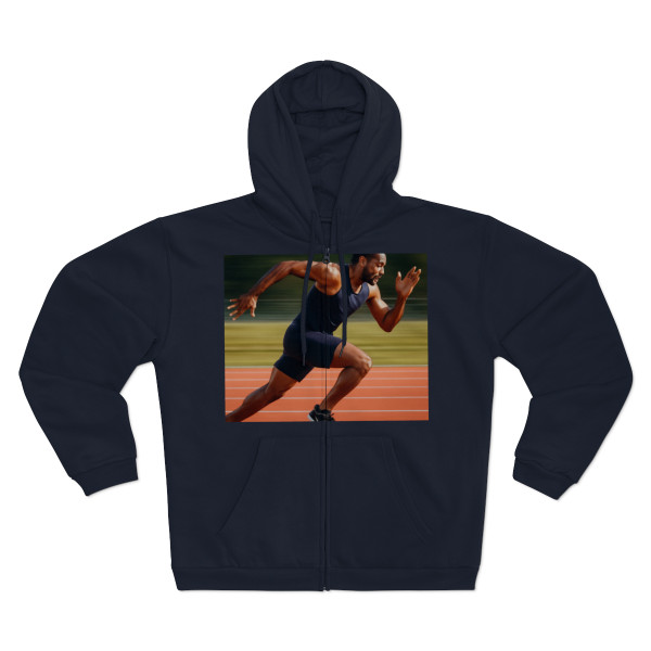 Endurance Race Spirit - Unisex Hooded Zip Sweatshirt