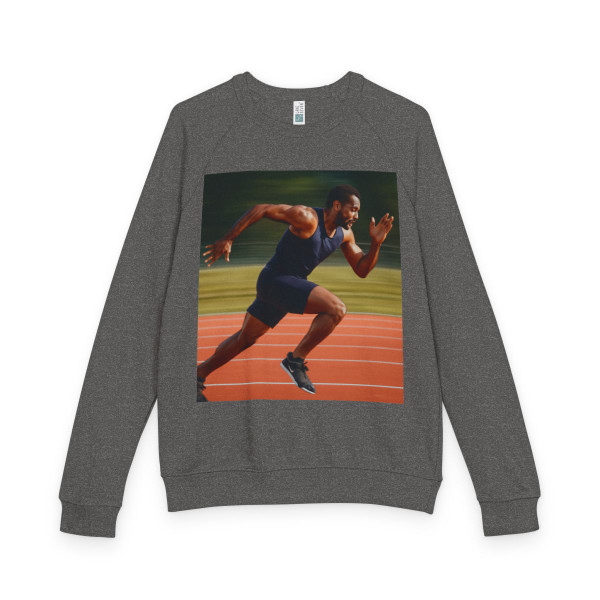 Endurance Race Spirit - Unisex French Terry Raglan Crewneck