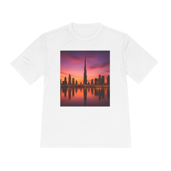 Dubai Twilight Mirage - Unisex Moisture Wicking Tee
