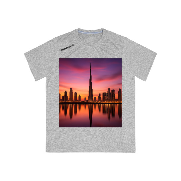 Dubai Twilight Mirage - Men's Sports T-shirt