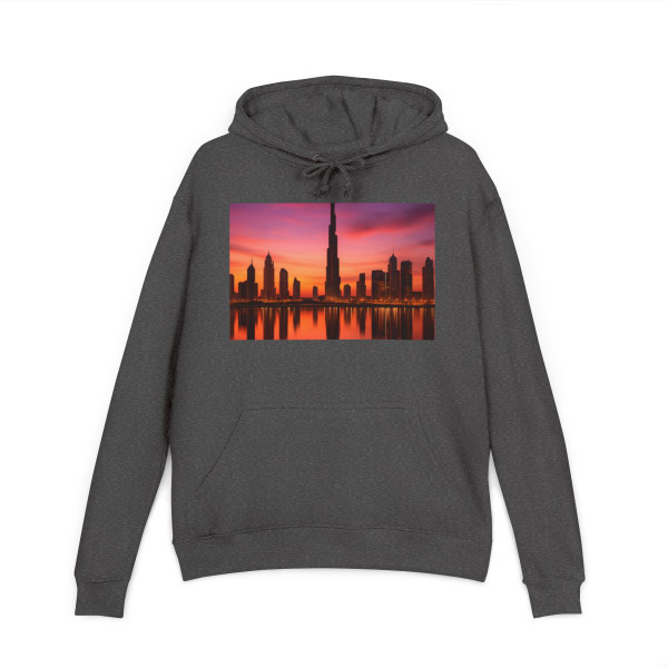 Dubai Twilight Mirage - Unisex French Terry Hoodie