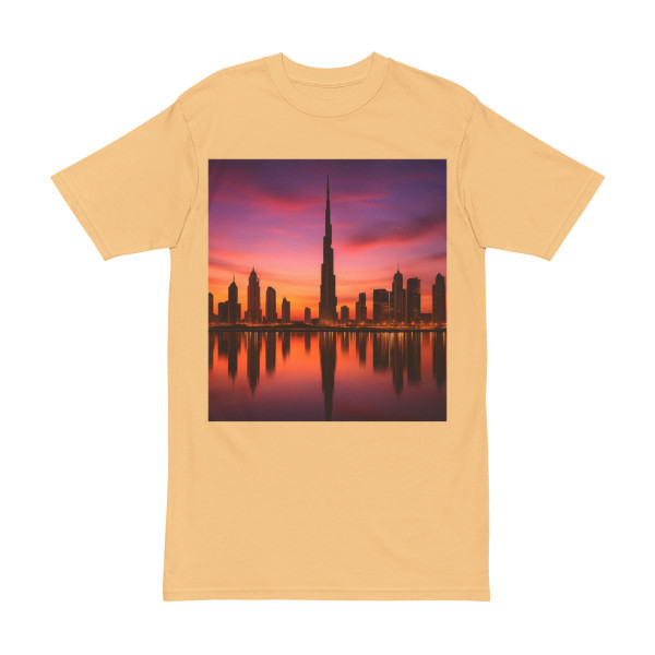 Dubai Twilight Mirage - Men's Heavyweight Tee