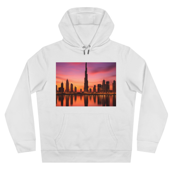 Dubai Twilight Mirage - King Hooded Sweatshirt