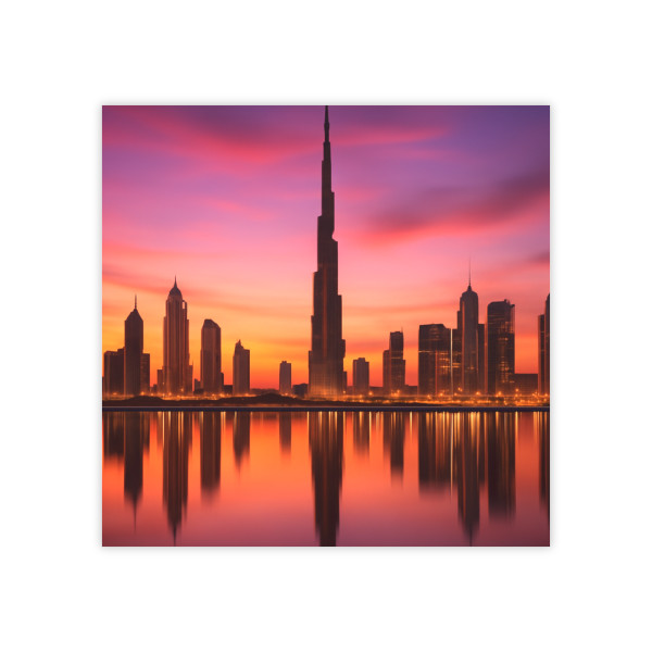 Dubai Twilight Mirage - Post-it® Note Pads