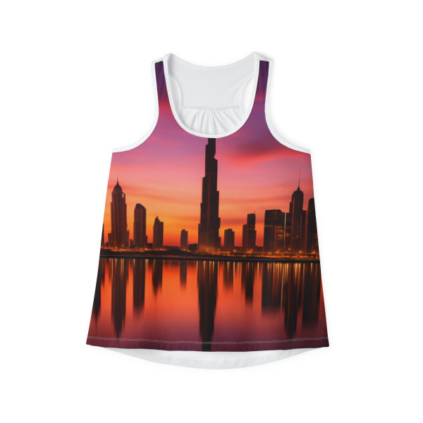 Dubai Twilight Mirage - Women's Tank Top (AOP)