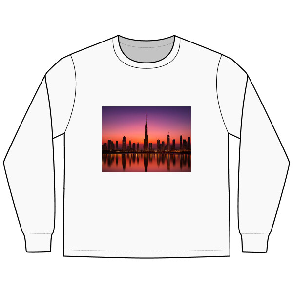 Dubai Twilight Mirage - Men's Long Sleeve Tee