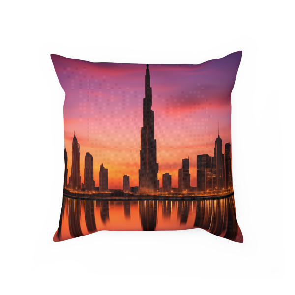 Dubai Twilight Mirage - Cushion