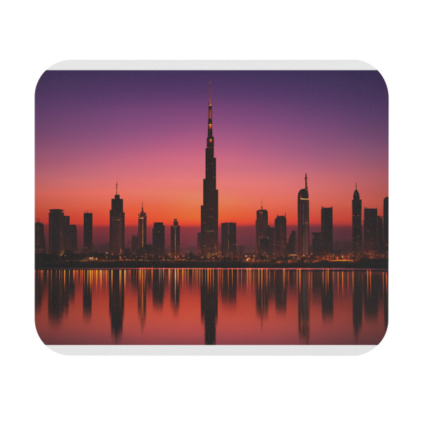 Dubai Twilight Mirage - Mouse Pad (Rectangle)
