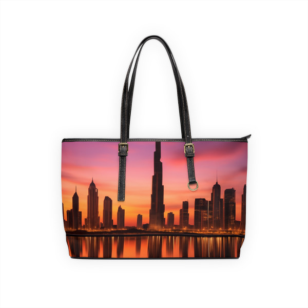 Dubai Twilight Mirage - PU Leather Shoulder Bag