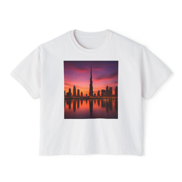 Dubai Twilight Mirage - Women's Boxy Tee