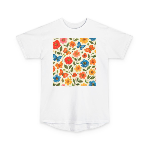 Whimsical Garden Play - Unisex Long Body Urban Tee