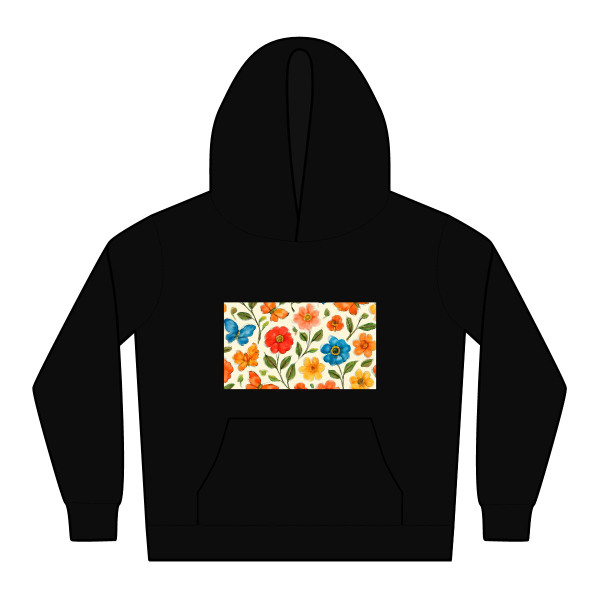 Whimsical Garden Play - Kids Relax Hoodie