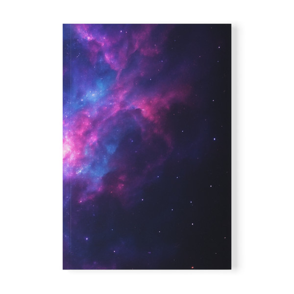 Luminous Nebula - Softcover Notebook, A5