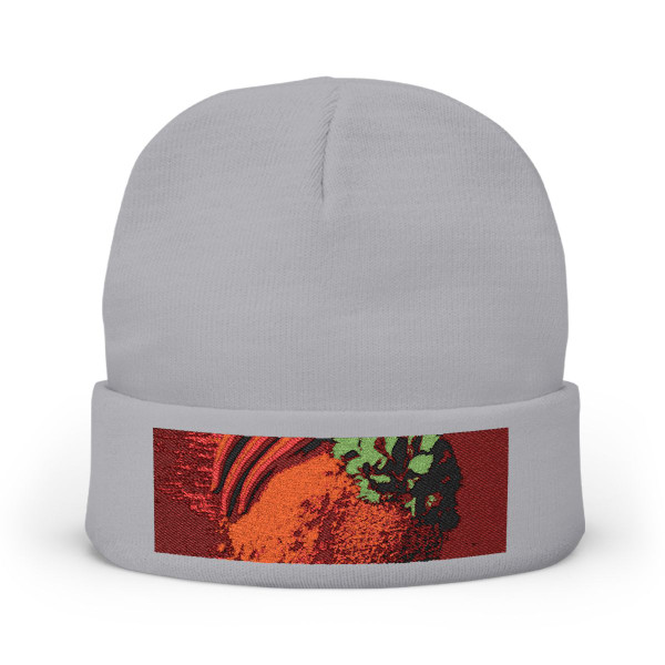 Sizzling Spice Medley - Knit Beanie (Embroidery)