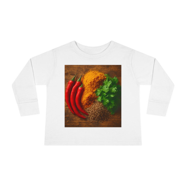 Sizzling Spice Medley - Toddler Long Sleeve Tee