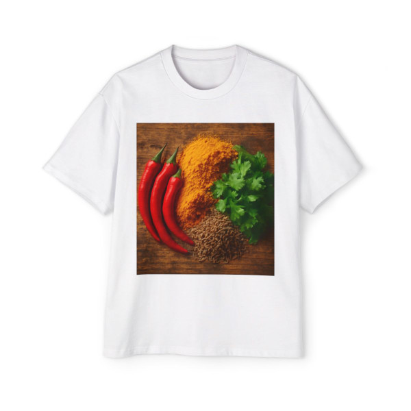 Sizzling Spice Medley - Men's Heavy Oversized Tee