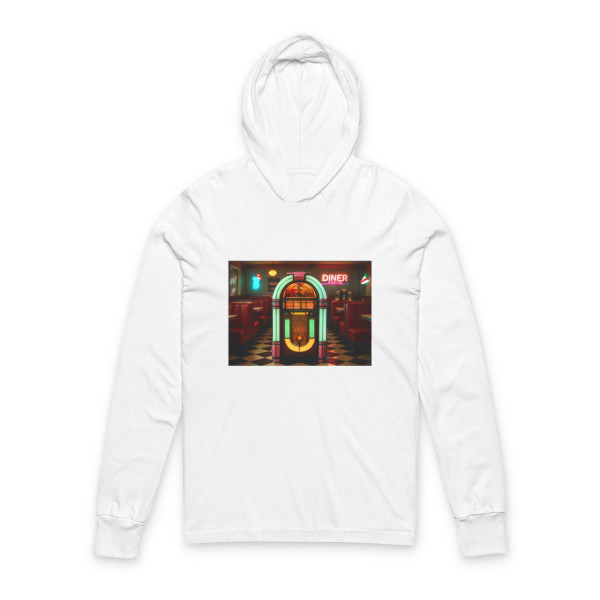 Classic Diner Dreams - Unisex Hooded Long Sleeve Tee