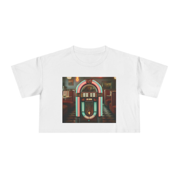 Classic Diner Dreams - Women's Crop Tee