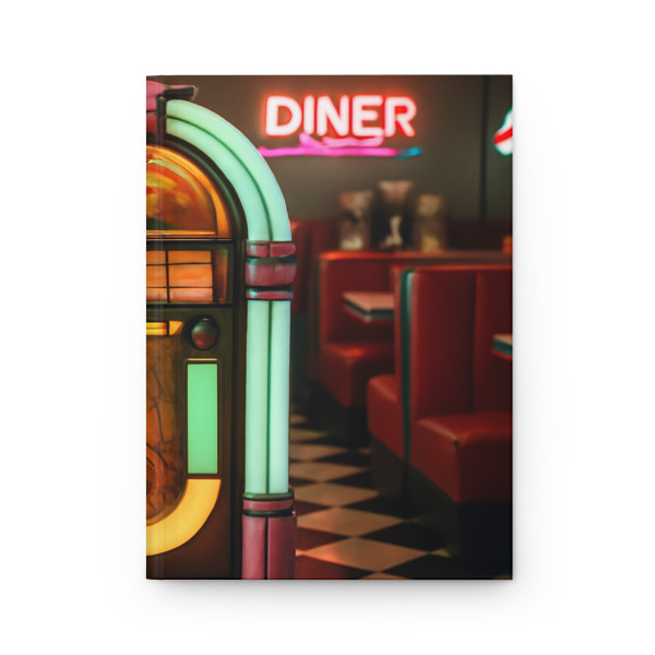 Classic Diner Dreams - Hardcover Journal Matte