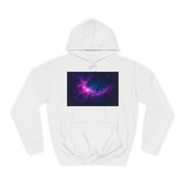 Celestial Drift Odyssey - Unisex College Hoodie