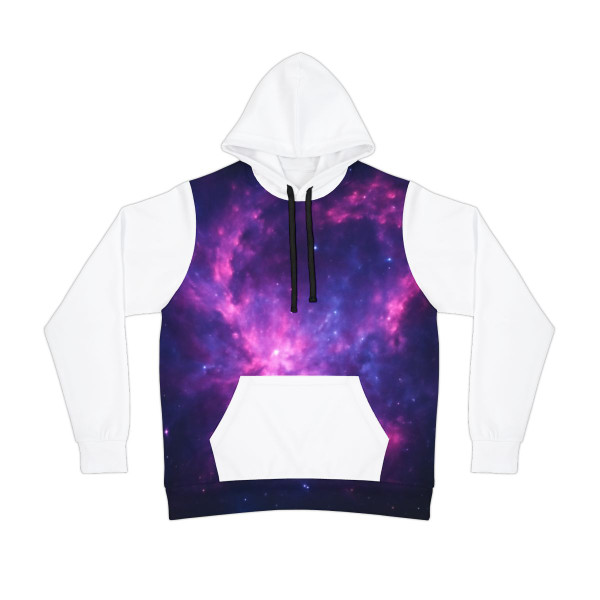 Celestial Drift Odyssey - Athletic Hoodie (AOP)