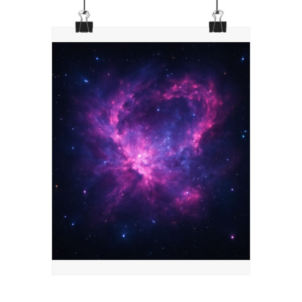 Celestial Drift Odyssey - Matte Vertical Posters