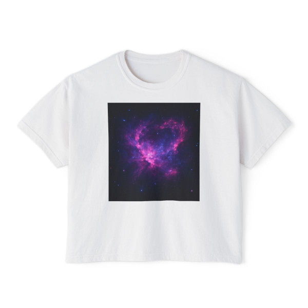 Celestial Drift Odyssey - Women's Boxy Tee