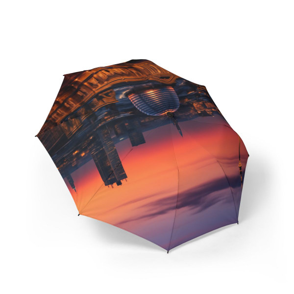 Berlin Concrete Jungle - Semi-Automatic Foldable Umbrella