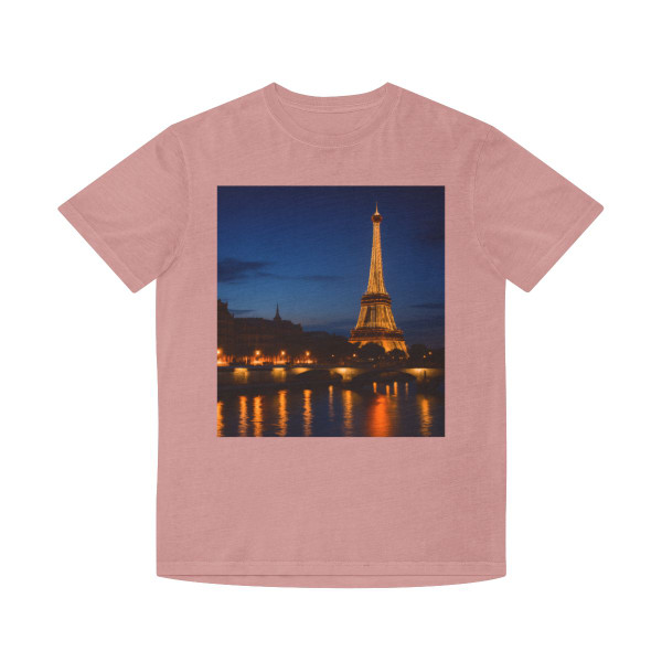 Paris Twilight Elegance - Unisex Faded Shirt
