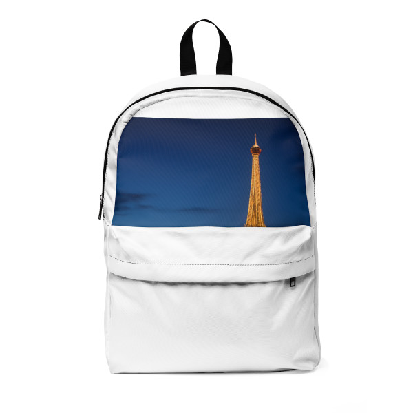 Paris Twilight Elegance - Unisex Classic Backpack