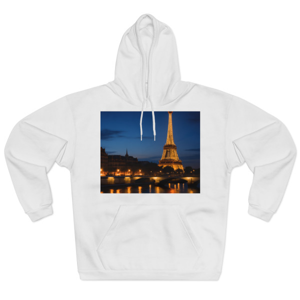 Paris Twilight Elegance - Unisex Pullover Hoodie