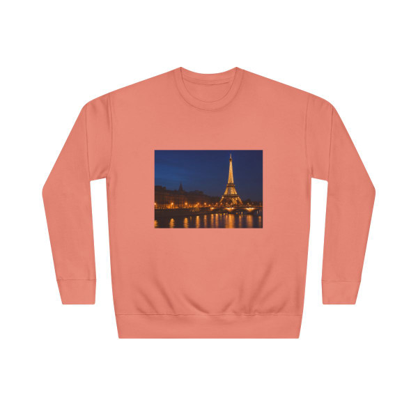 Paris Twilight Elegance - Unisex Crew Sweatshirt