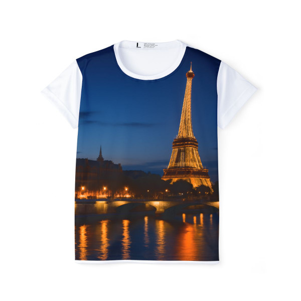 Paris Twilight Elegance - Women's Sports Jersey (AOP)