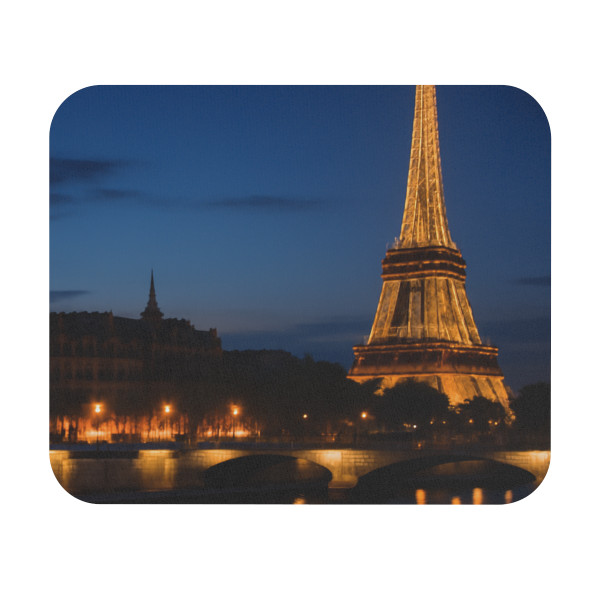 Paris Twilight Elegance - Mouse Pad (Rectangle)