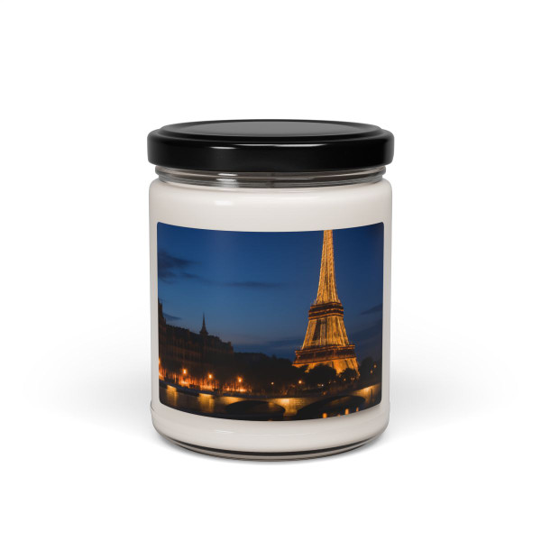 Paris Twilight Elegance - Scented Soy Candle, 9oz