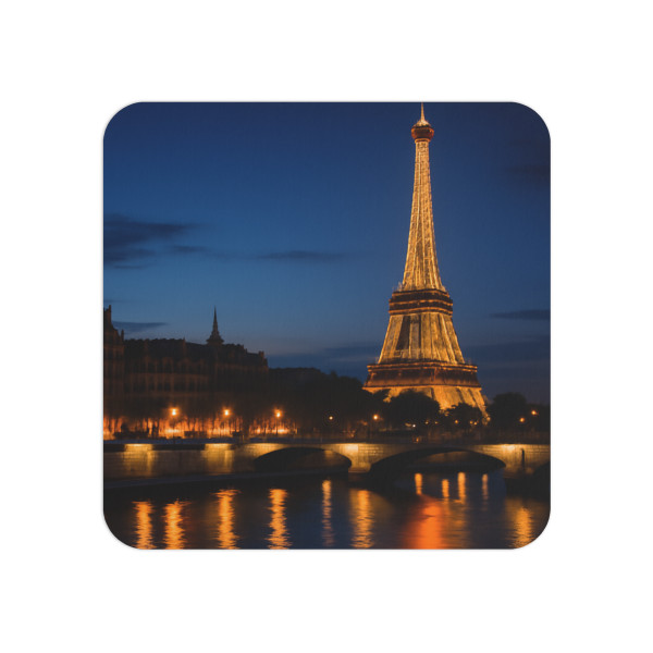 Paris Twilight Elegance - Coasters (50, 100 pcs)