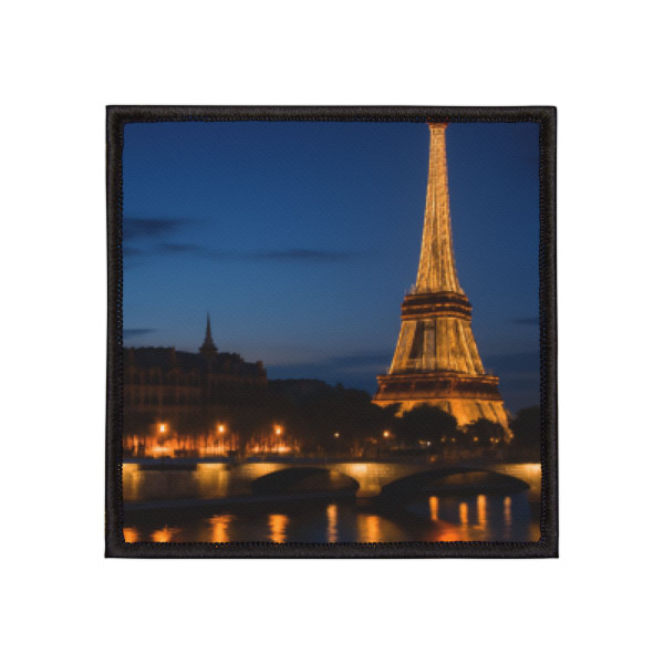 Paris Twilight Elegance - Iron-On Patches
