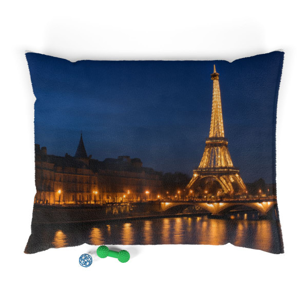Paris Twilight Elegance - Pet Bed