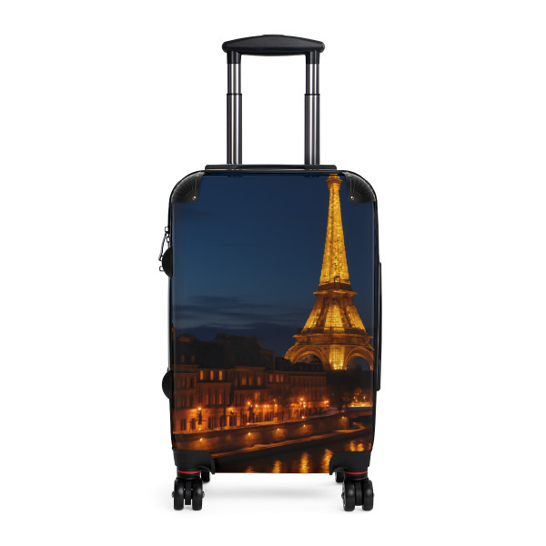 Paris Twilight Elegance - Suitcase