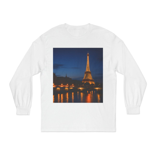 Paris Twilight Elegance - Unisex Classic Long Sleeve T-Shirt