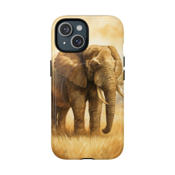 Majestic Elephant Serenade - Tough Magnetic Cases