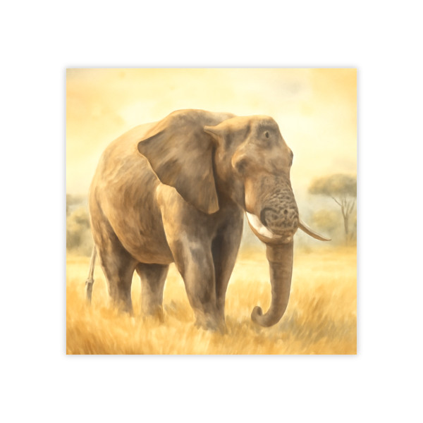 Majestic Elephant Serenade - Post-it® Note Pads