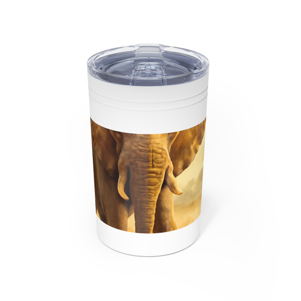 Majestic Elephant Serenade - Vacuum Insulated Tumbler, 11oz