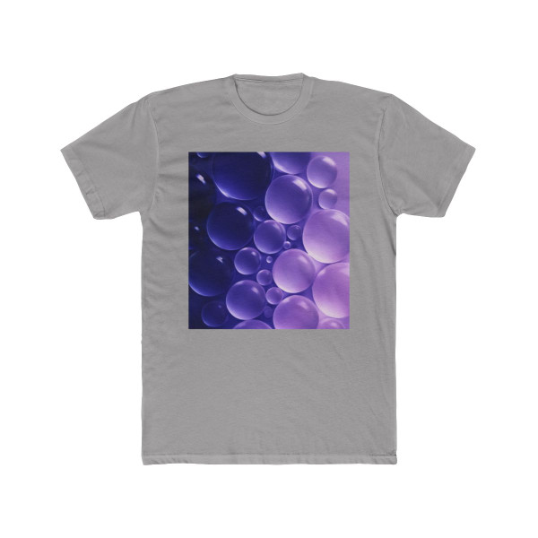 Ethereal Sphere Cascade - Unisex Cotton Crew Tee
