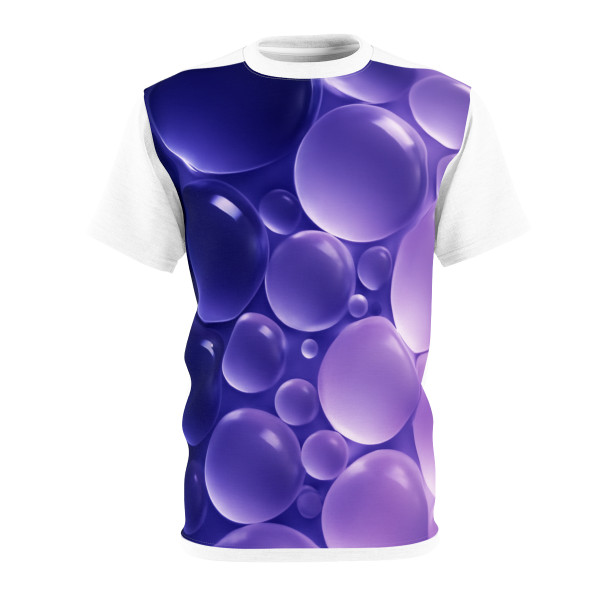 Ethereal Sphere Cascade - Unisex Cut & Sew Tee (AOP)