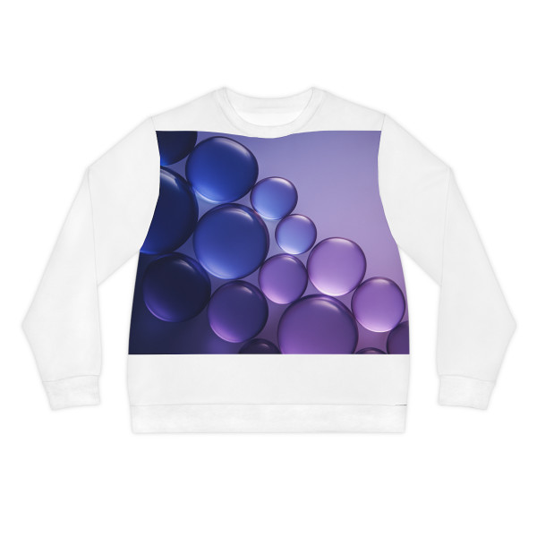 Ethereal Sphere Cascade - Lightweight Sweatshirt (AOP)